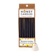 7 Pack of Black Beeswax Candles